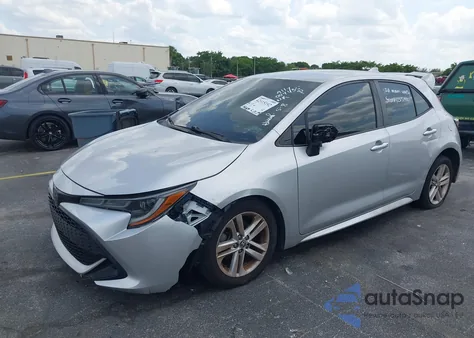 2019 Toyota Corolla Se from USA, damaged, VIN JTNK4RBEXK3004435